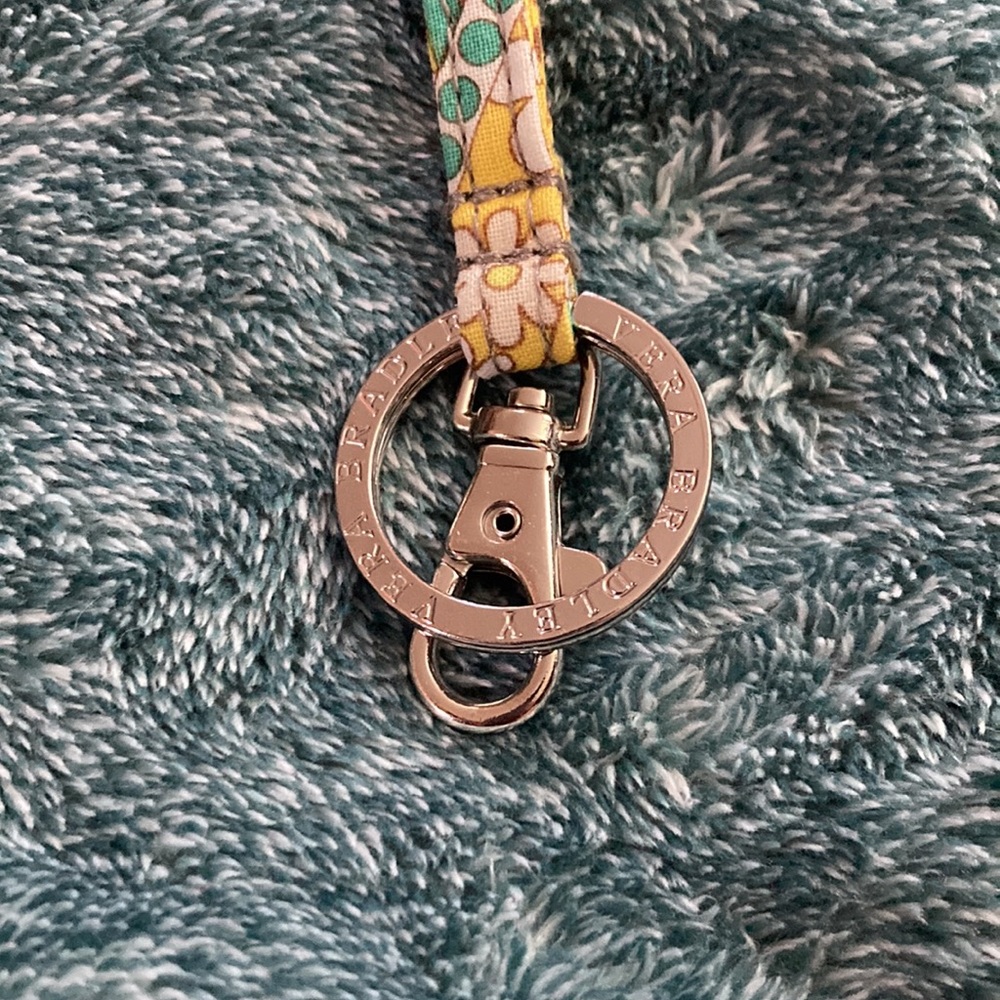 Vera Bradley Lanyard in Lemon Parfait - Picture 2 of 2